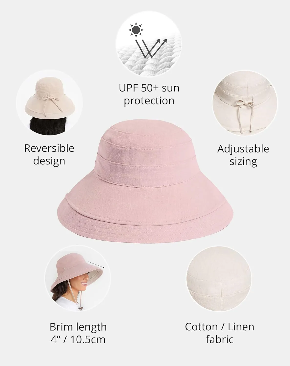 Holiday Sun Hat Upf50  Uv Protection, Sun Protective Hat