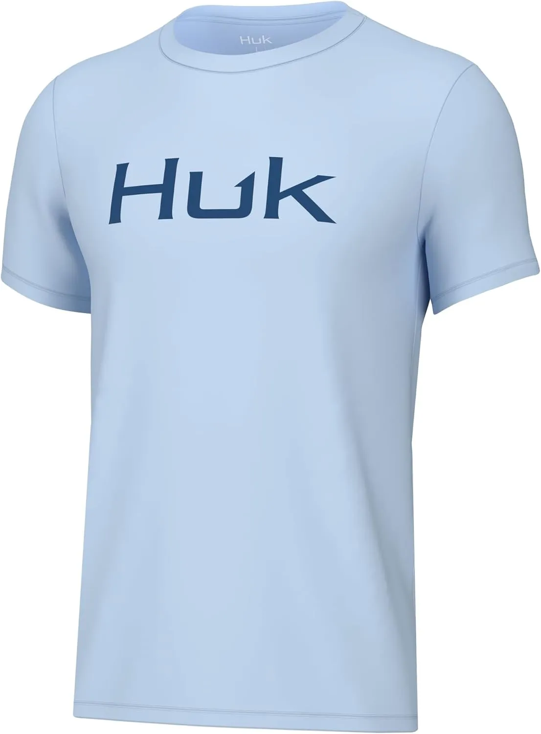 HUK Unisex Kid's Performance Fishing Logo Tee, Short Sleeve T-Shirt