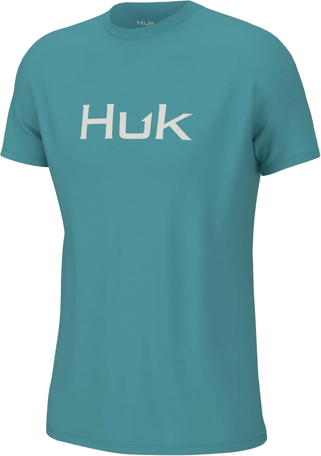 HUK Unisex Kid's Performance Fishing Logo Tee, Short Sleeve T-Shirt