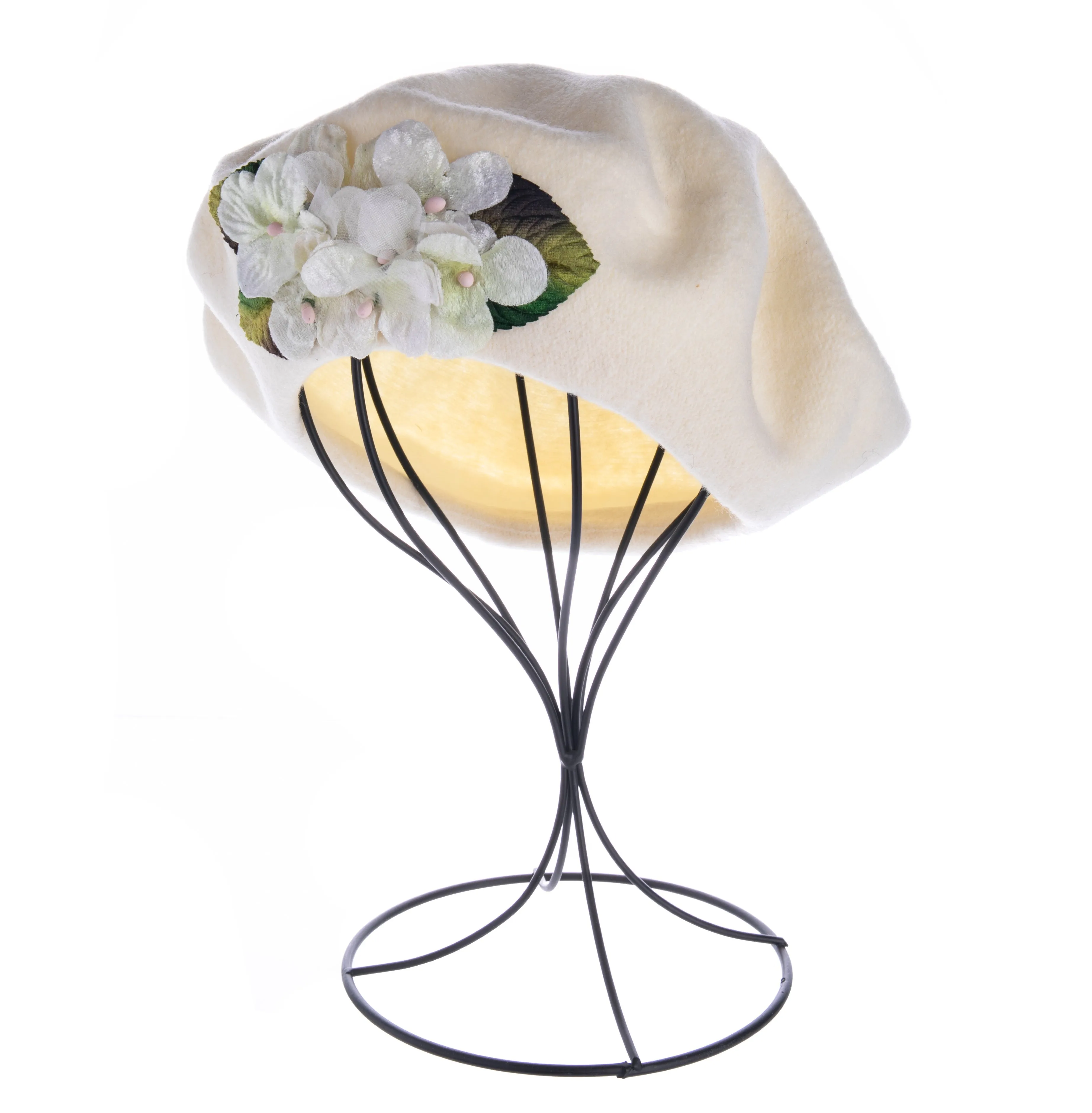 HYDRANGEA TRIM BERET