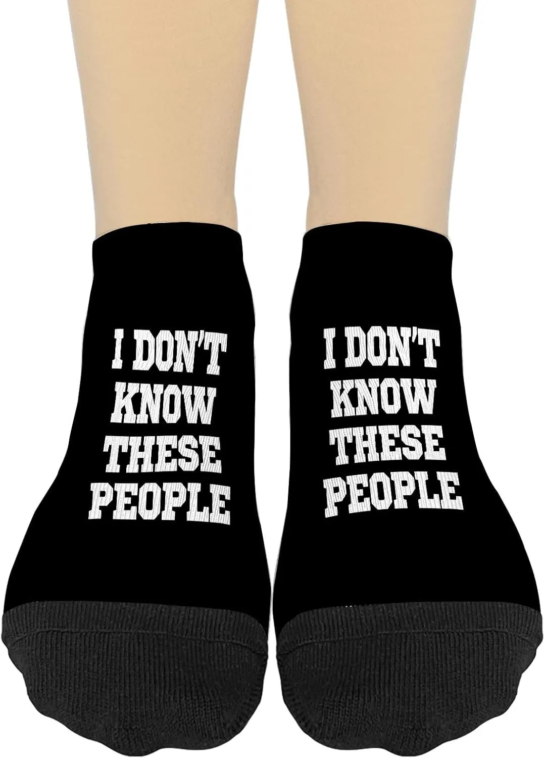 I Don't Know These People Womens Socks No Show Athletic ForWomen's Sock Casual Socks HumorSocks
