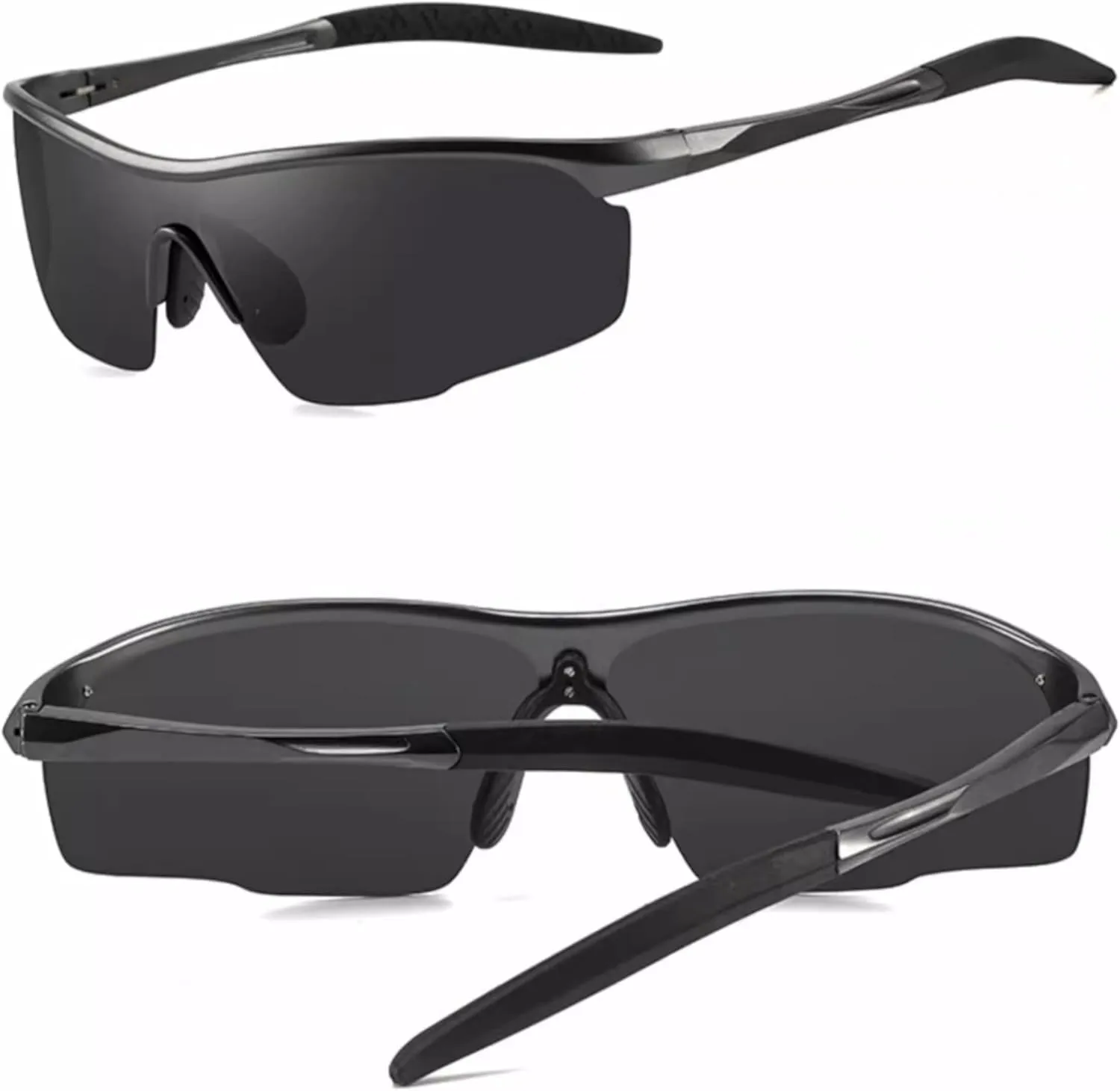 ICARA Al-Mg metal Polarized Sunglasses for Men, Sunglasses for Outdoor Sports, Cycling, Fishing, and Driving