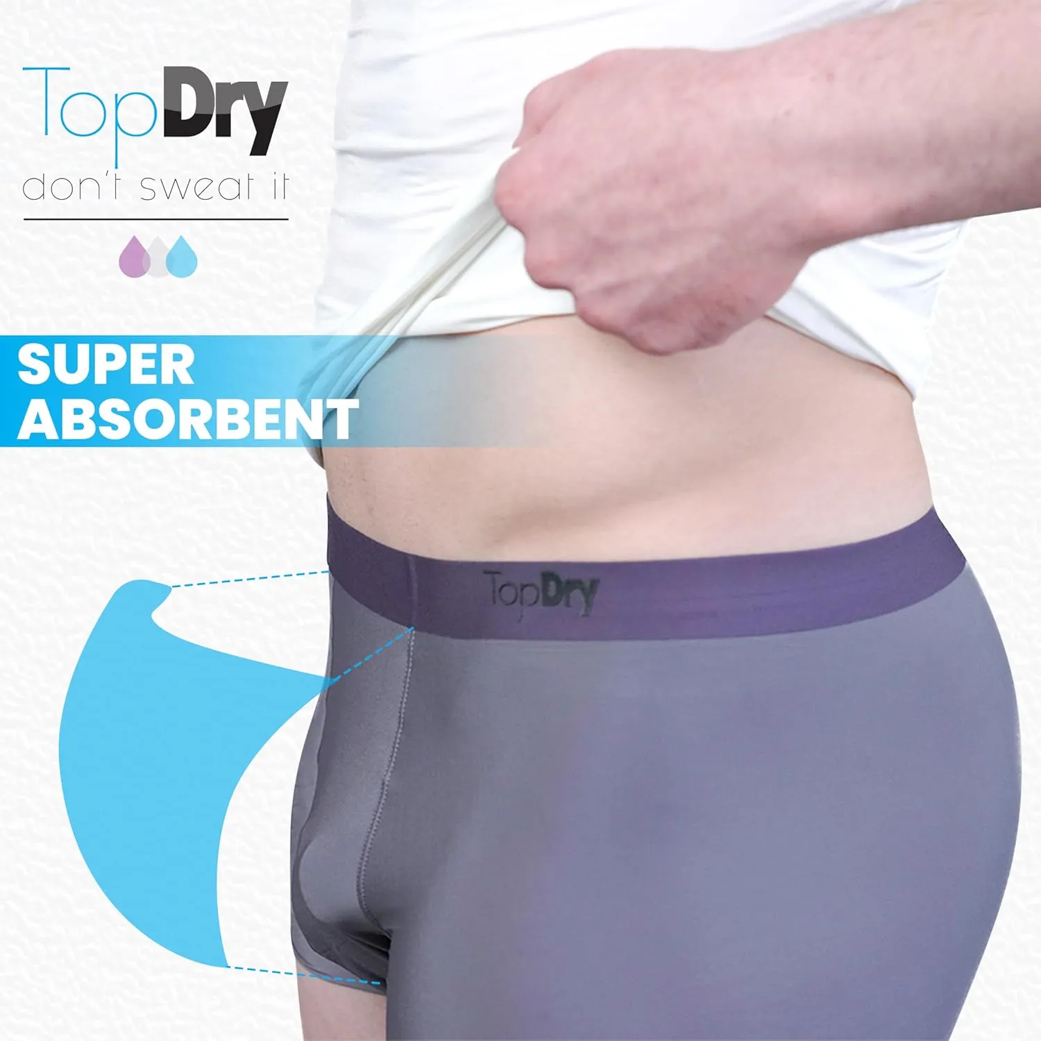 Ice Silk Mens Underwear 3-Pack