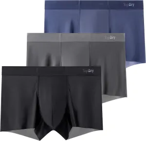 Ice Silk Mens Underwear 3-Pack