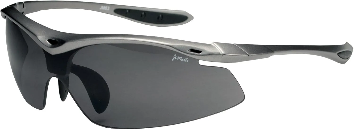 JiMarti CLEARANCE JM63 Sport Wrap Sunglasses for Cycling, Running, Fishing, Golf TR90 Frame