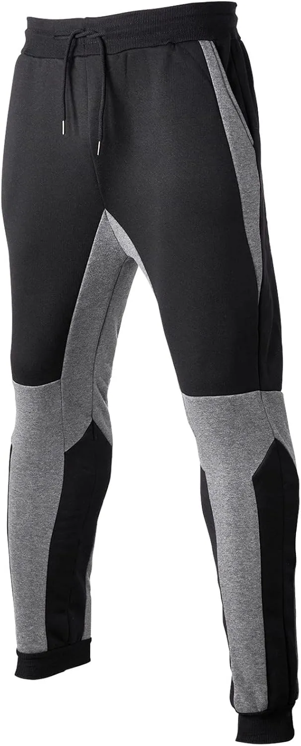 Joggers for Men Big and Tall Men's Workout Gym Cargo Pants Sport Training Tapered Sweatpants Casual Athletics Trouser