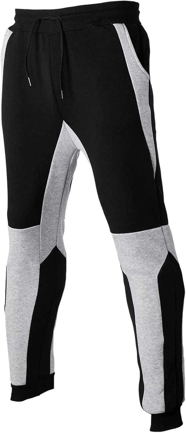 Joggers for Men Big and Tall Men's Workout Gym Cargo Pants Sport Training Tapered Sweatpants Casual Athletics Trouser