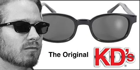 KD's Black Frame and Smoke Lens Sunglasses