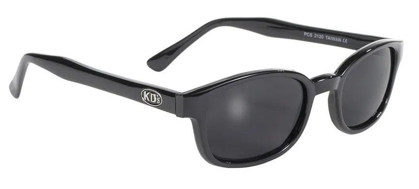 KD's Black Frame and Smoke Lens Sunglasses