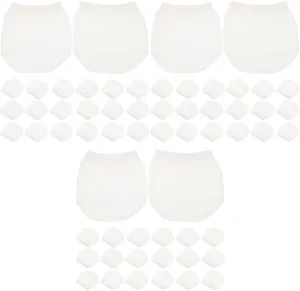 KESYOO 10 Pairs Invisible Half Toe Socks for Women - Breathable Cotton No Show Liner Socks - Seamless Forefoot Covers for High Heels Sweat Absorbing & Comfortable Design in White