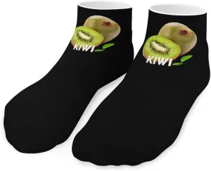 Kiwi Ankle Socks Breathable Low Cut Sports Socks Casual No Show Sock for Women Men