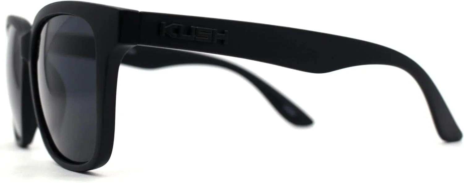 Kush Mens Classic Sport Horn Rim Gangster Shade Sunglasses