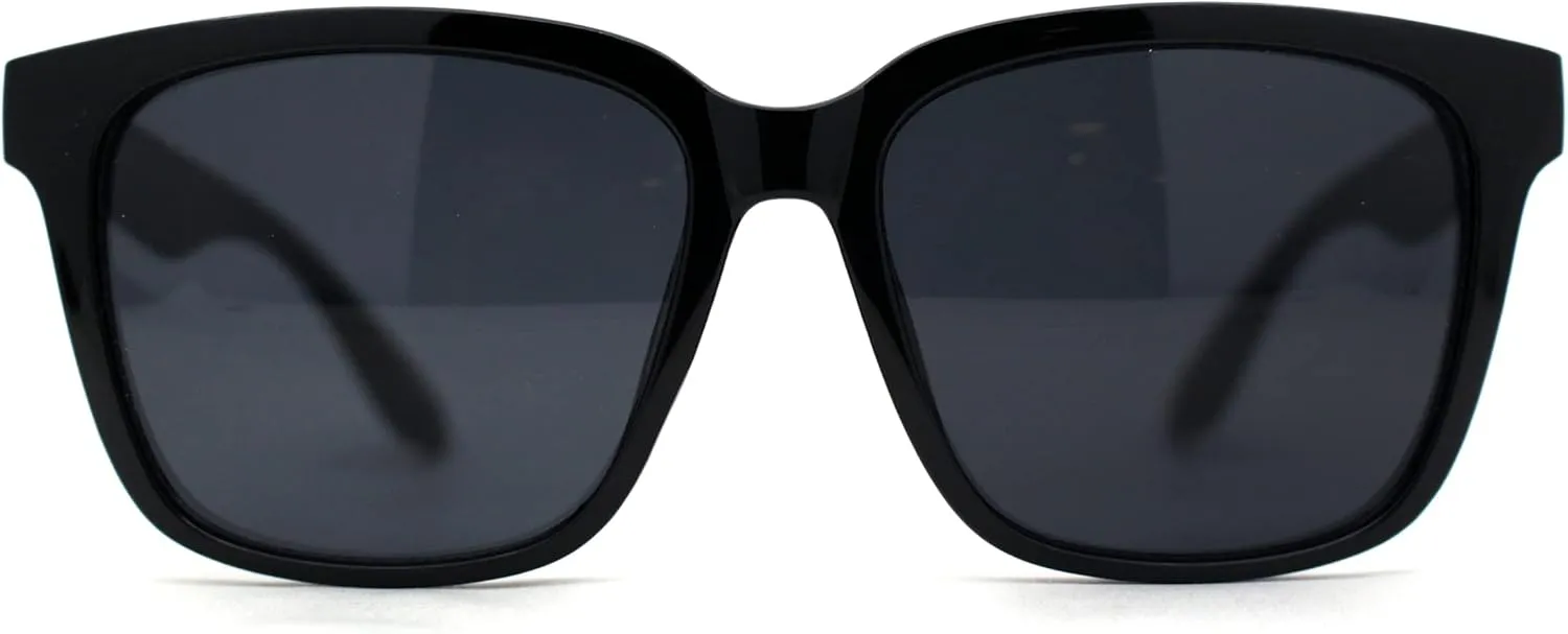 Kush Mens Classic Sport Horn Rim Gangster Shade Sunglasses