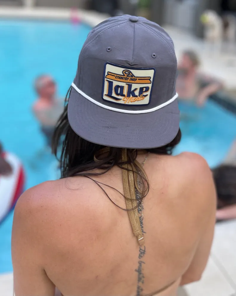 Lake Mode Vintage 1970's rope Hat