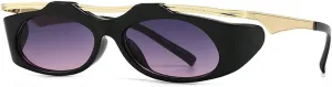laureles Vintage Cat Eye Sunglasses Women Fashion Black Grey Y2K Sun Glasses Men Punk Travel Shades Female L17
