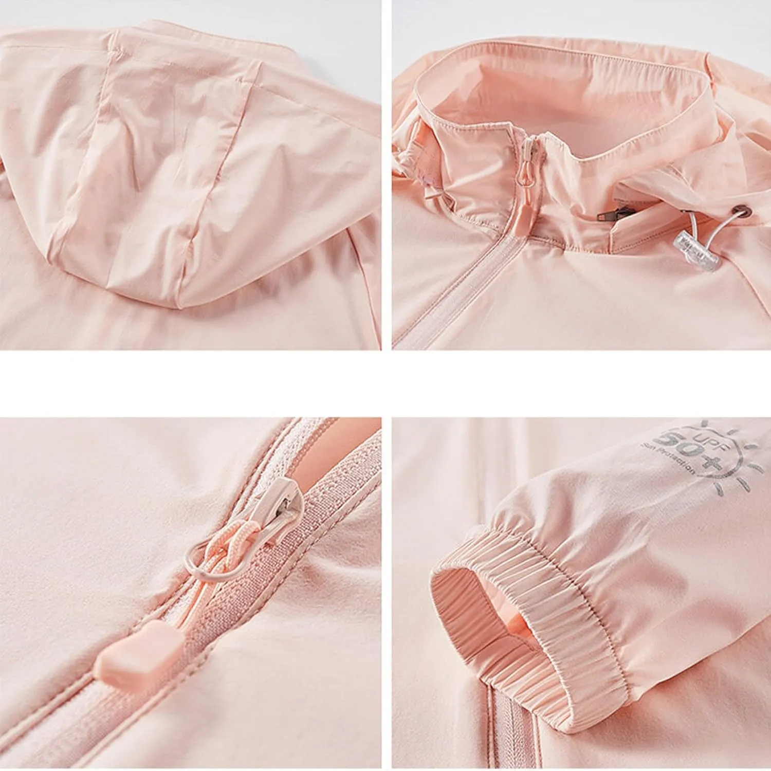 Letuwj Sun protection clothing outdoor loose jacket UV protection