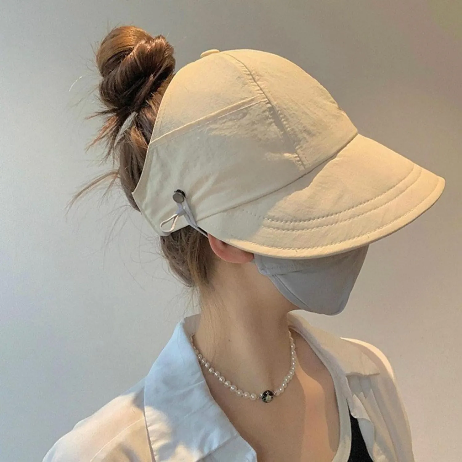 Lightweight Foldable Hat, Wide Brim Adjustable Visor, Classupery Outdoor UV Protection Hollow Top Sun Hat