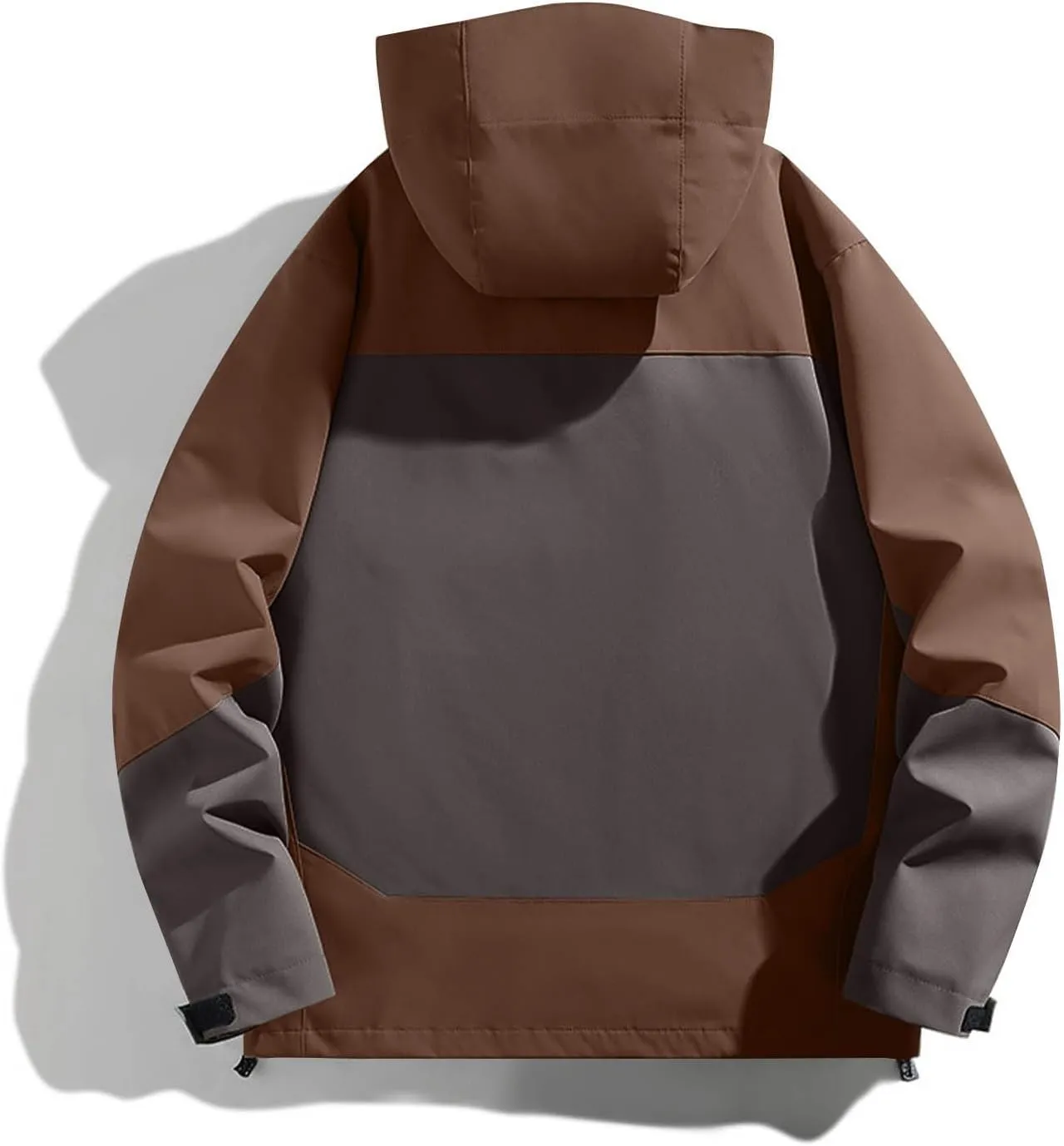 Lmdudan Women Outdoor Hooded Windproof Jacket Waterproof Rain Coat Lightweight Hoodies Windbreaker Running Coats with Pocket