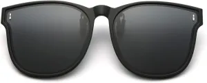 Long Keeper Oversized Polarized Clip On Sunglasses Women Men Classic Driving Fishing Flip Up Sunglasses Over Glasses