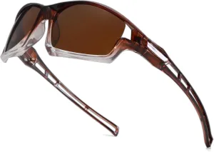 Long Keeper Polarized Sport Sunglasses Women Men Wrap Around Cycling Sunglasses for Running Driving Fishing Hiking Riding