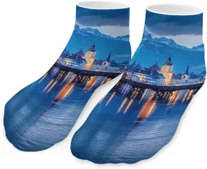 Lucerne Ankle Socks Breathable Low Cut Sports Socks Casual No Show Sock for Women Men