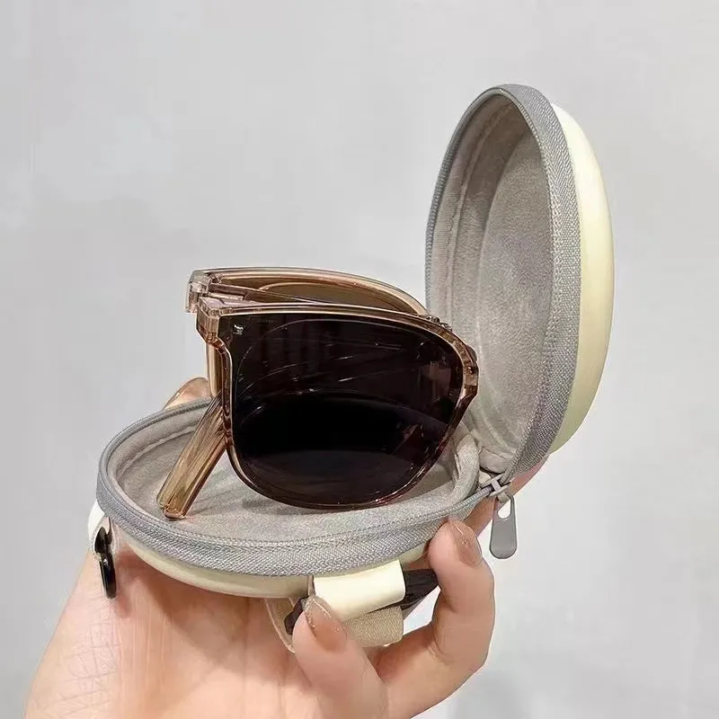 Luxury Fashion Folding Sunglasses Cat's Eye UV400 Eyewear