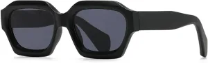 Men Gradient Sunglasses Shades Uv400 Retro Polygon