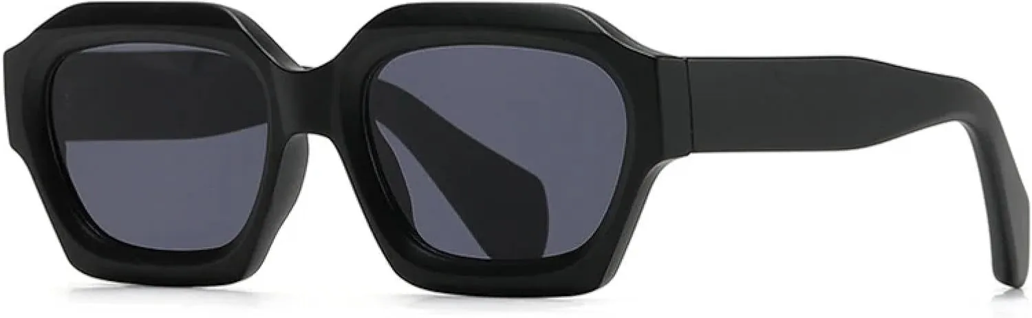 Men Gradient Sunglasses Shades Uv400 Retro Polygon
