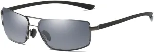 Men Polarized Sunglasses Rimless Ultra Light Tr90 Driving Eyeglass