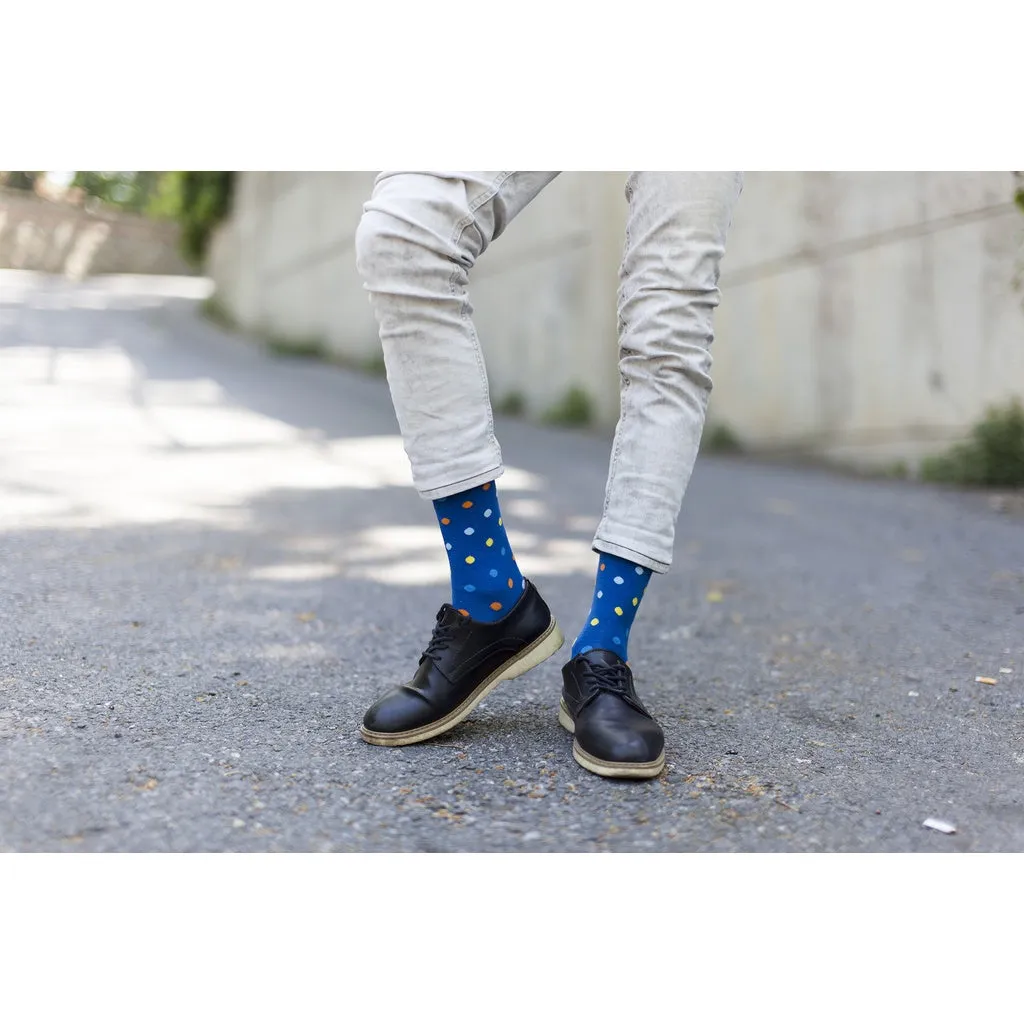 Men's 5-Pair Funky Mix Socks-3031