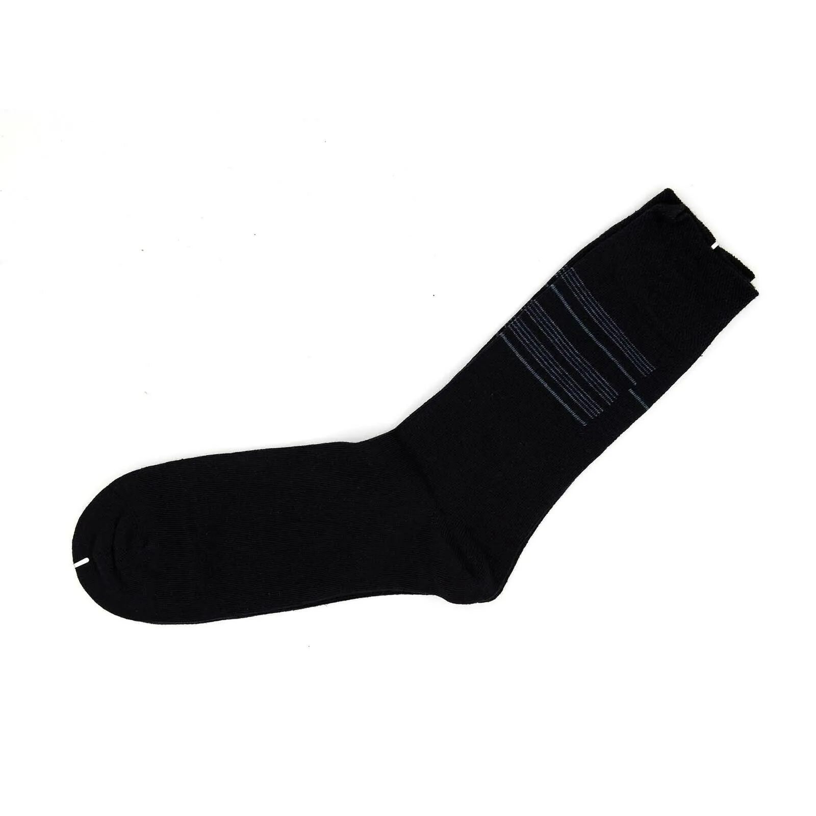 Men’s Ankle Sock with Subtle Stripe Design – Comfortable Cotton Blend