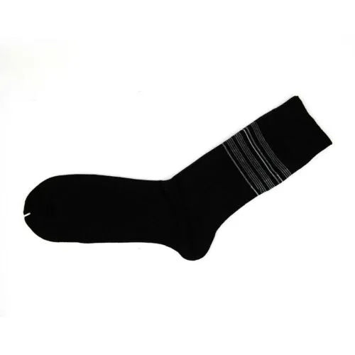 Men’s Ankle Sock with Subtle Stripe Design – Comfortable Cotton Blend