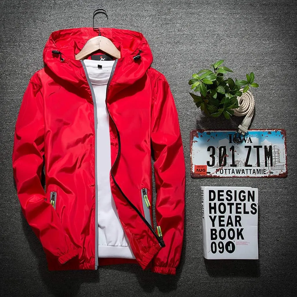 Men's Bomber Jacket Warm Waterproof Puffer Jacket Hooded Windproof Winter Coat Jackets, M-7XL