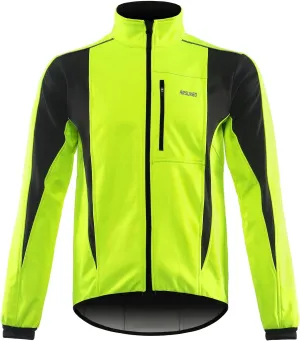 Men's coat, Winter Warm UP Cycling Jacket Breathable Bike Outerwear Windproof Waterproof Cycling Jacket