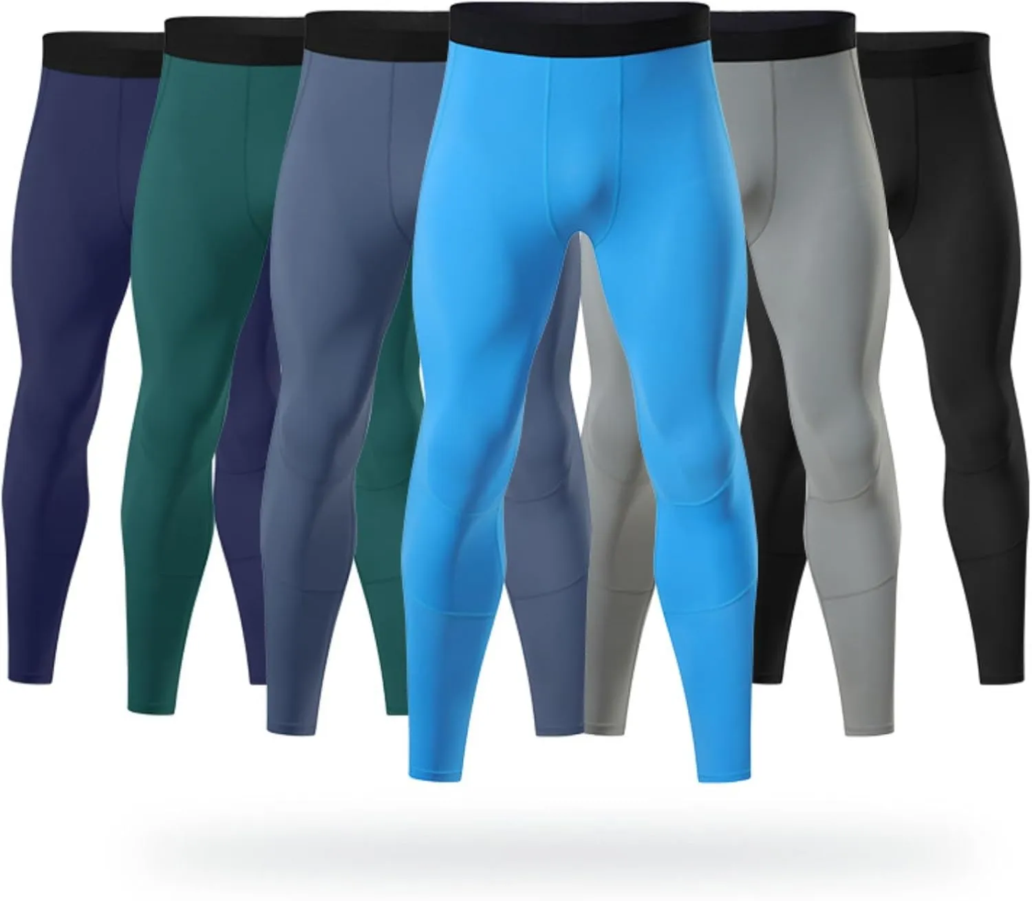 Men's Compression Men's Yoga Tights Pant for Running, Yoga, and Training Men's Running Sports Leggings