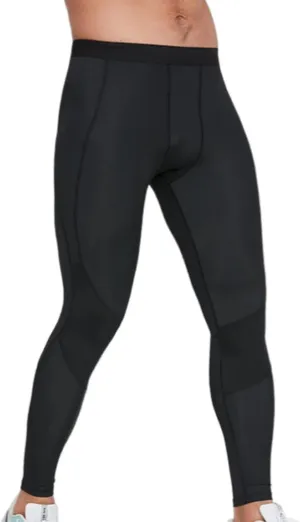 Men's Compression Men's Yoga Tights Pant for Running, Yoga, and Training Men's Running Sports Leggings