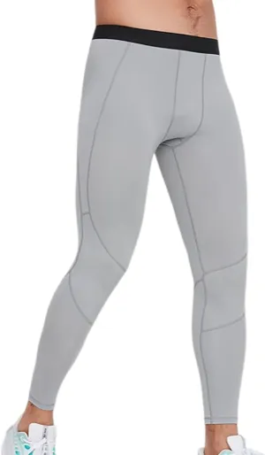 Men's Compression Men's Yoga Tights Pant for Running, Yoga, and Training Men's Running Sports Leggings