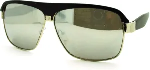 Men's Designer Fashion Sunglasses Square Flat Top Boss Shades