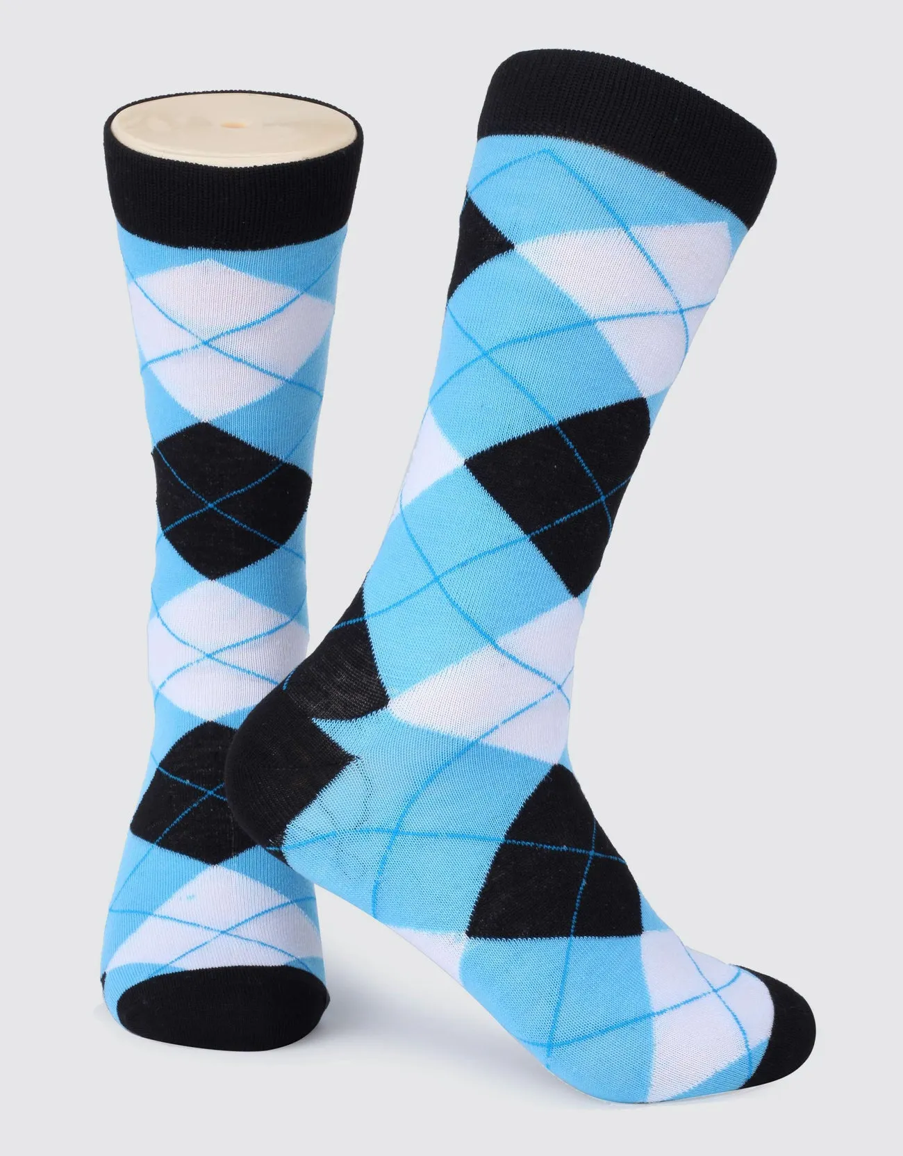 Men's Funky Colorful Dress Socks 12 Pack