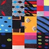 Men's Funky Colorful Dress Socks 12 Pack