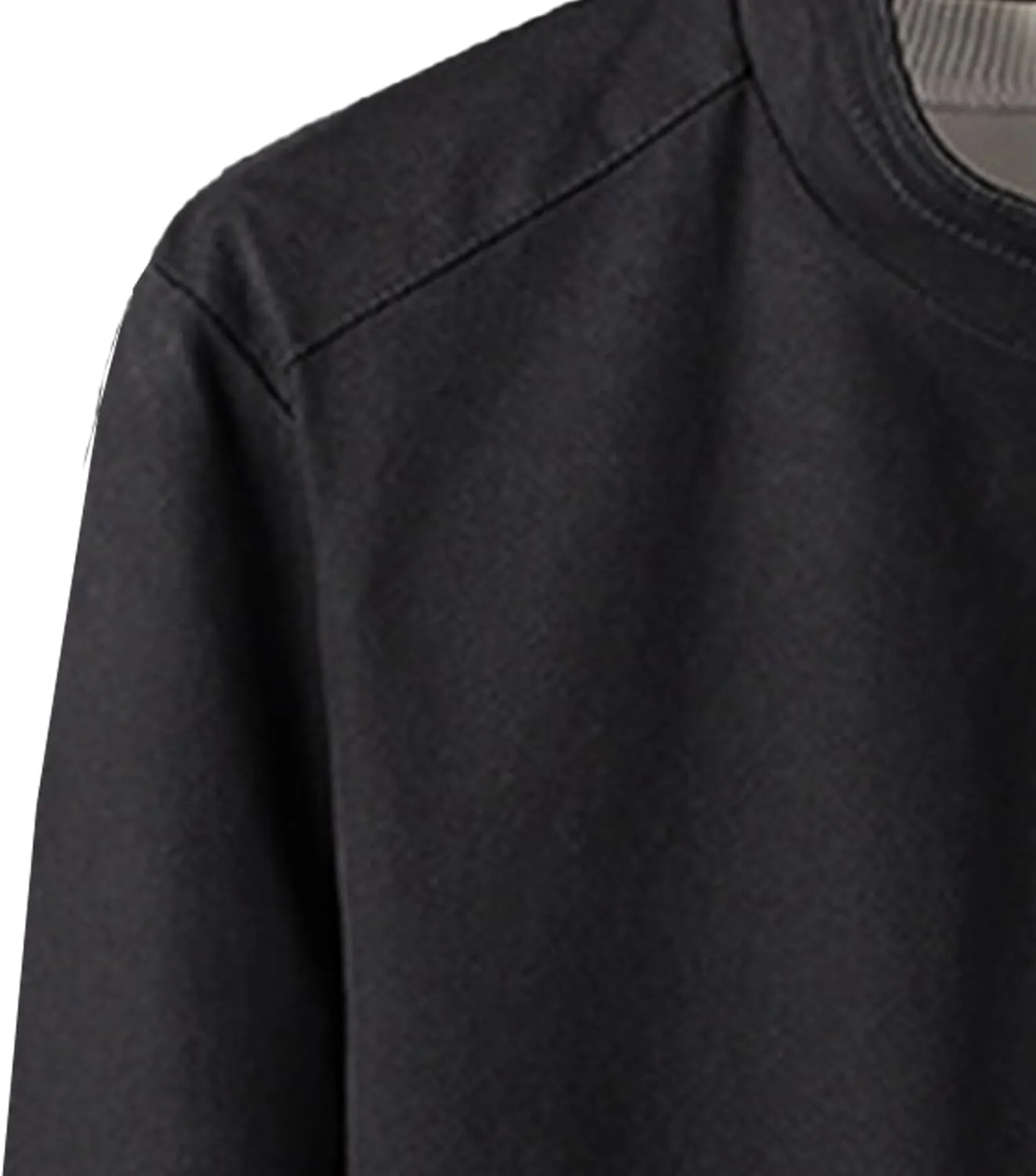 Men's Mock Neck Casual Bomber Jacket Zip Up Windproof Sport Cotton Jacket Warm Winter Lightweight Padded Coats