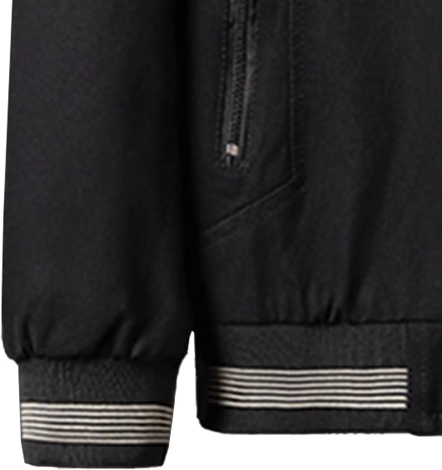 Men's Mock Neck Casual Bomber Jacket Zip Up Windproof Sport Cotton Jacket Warm Winter Lightweight Padded Coats