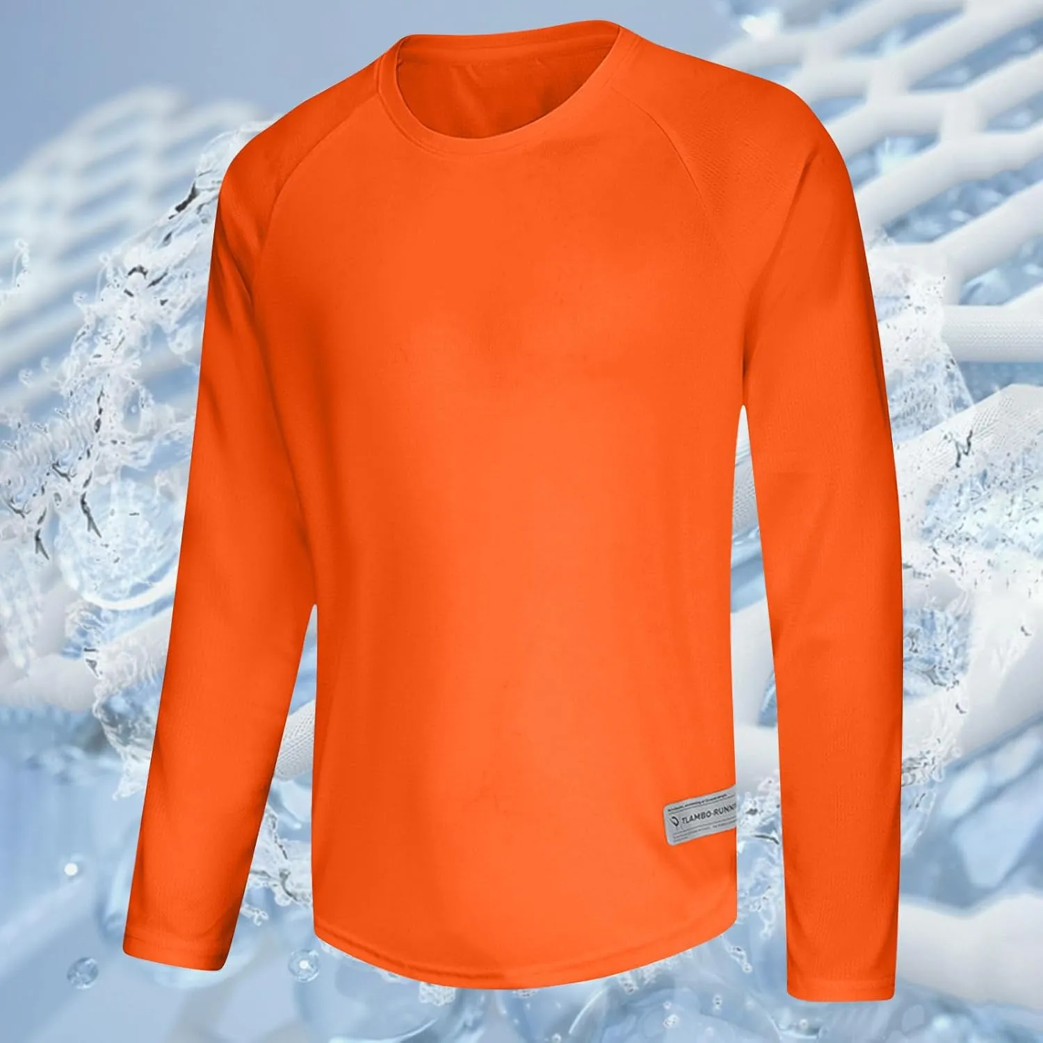 Men'S Sun Protection Shirts Uv SPF Long Sleeve Shirt Rash Guard Fishing Shirt Quick Dry Lightweight Shirt Cool Shirts