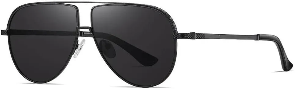 Men's Sunglasses UV400 Anti Glare Sun Glasses Driving Goggles Metal Eyeglasses Frame Travel Eyewear