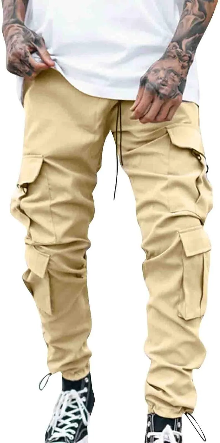 Mens Sweatpants with Pockets Joggers for Men Athletic Sweatpants for Workout Jogging Running Men's Fleece Jogger Pant