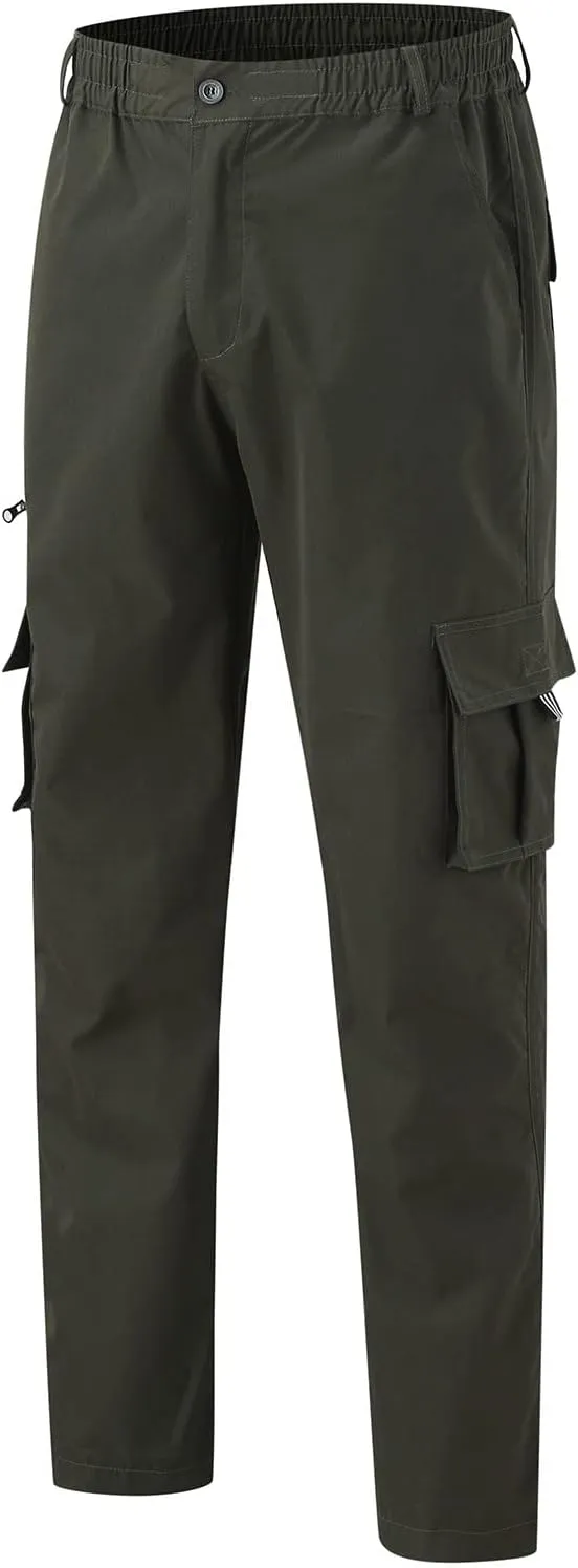 Mens Workout Cargo Sweatpants Pants Joggers for Men Big and Tall Men's Workout Slim Gym Joggers Pants Sport Training