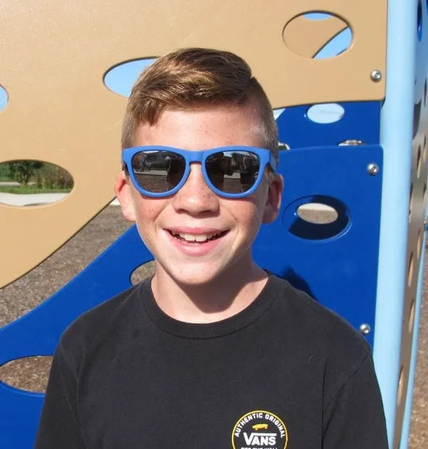 Minishades Polarized Sunglasses Cosmic Blue - Kids'