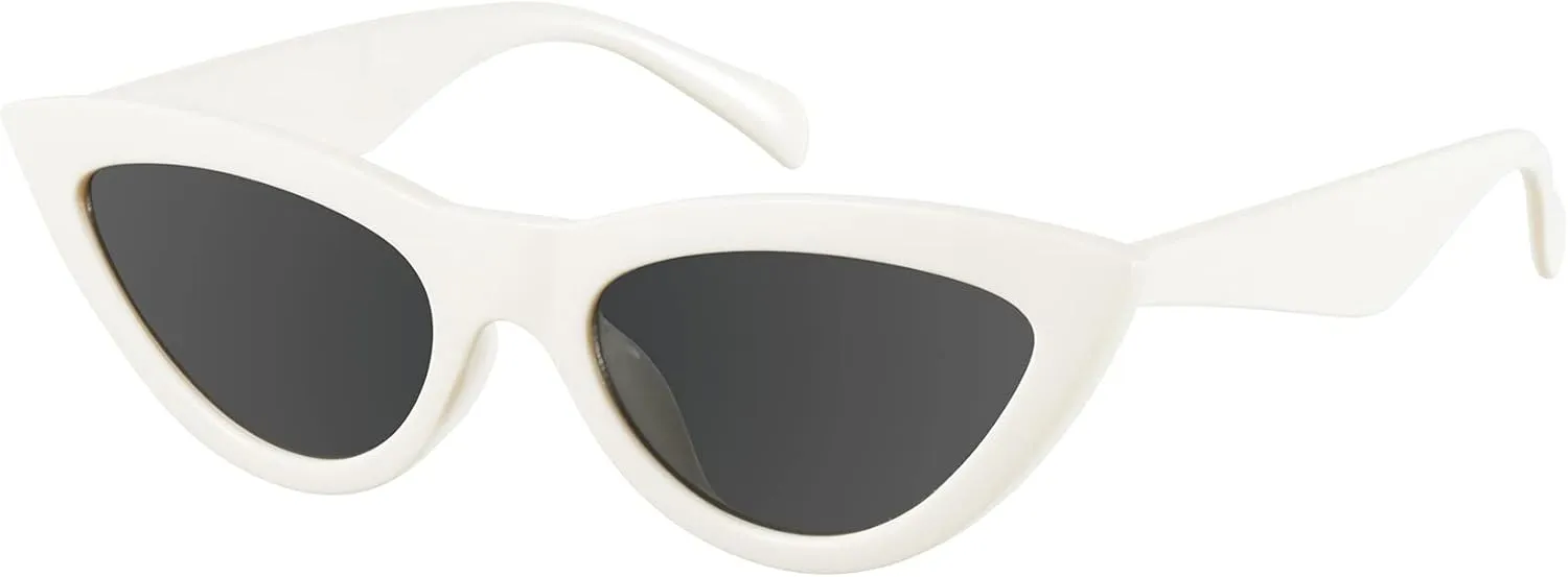 mosanana Retro Pointy Cat Eye Sunglasses Trendy Cute Avant-garde Style MS51810