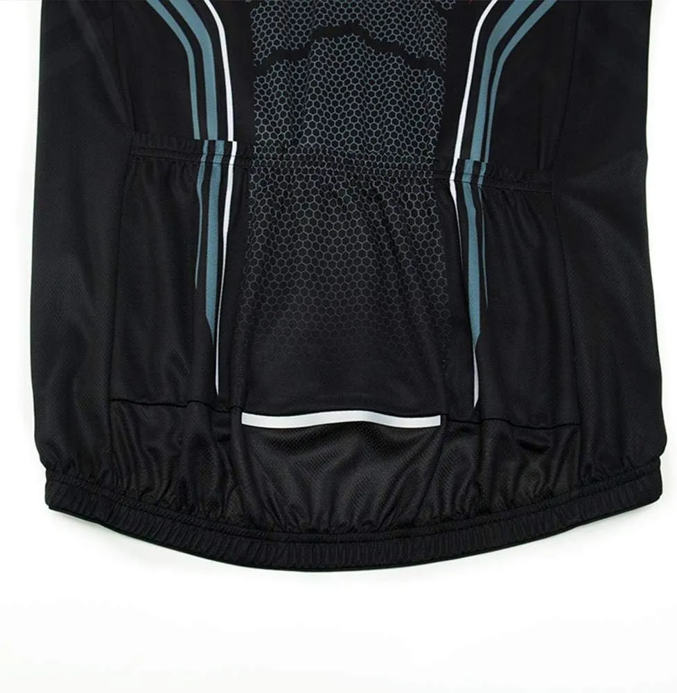MOXILYN Men Long Sleeve Cycling Jerseys Polyester Bike Clothing Outdoor Cycling Jacket