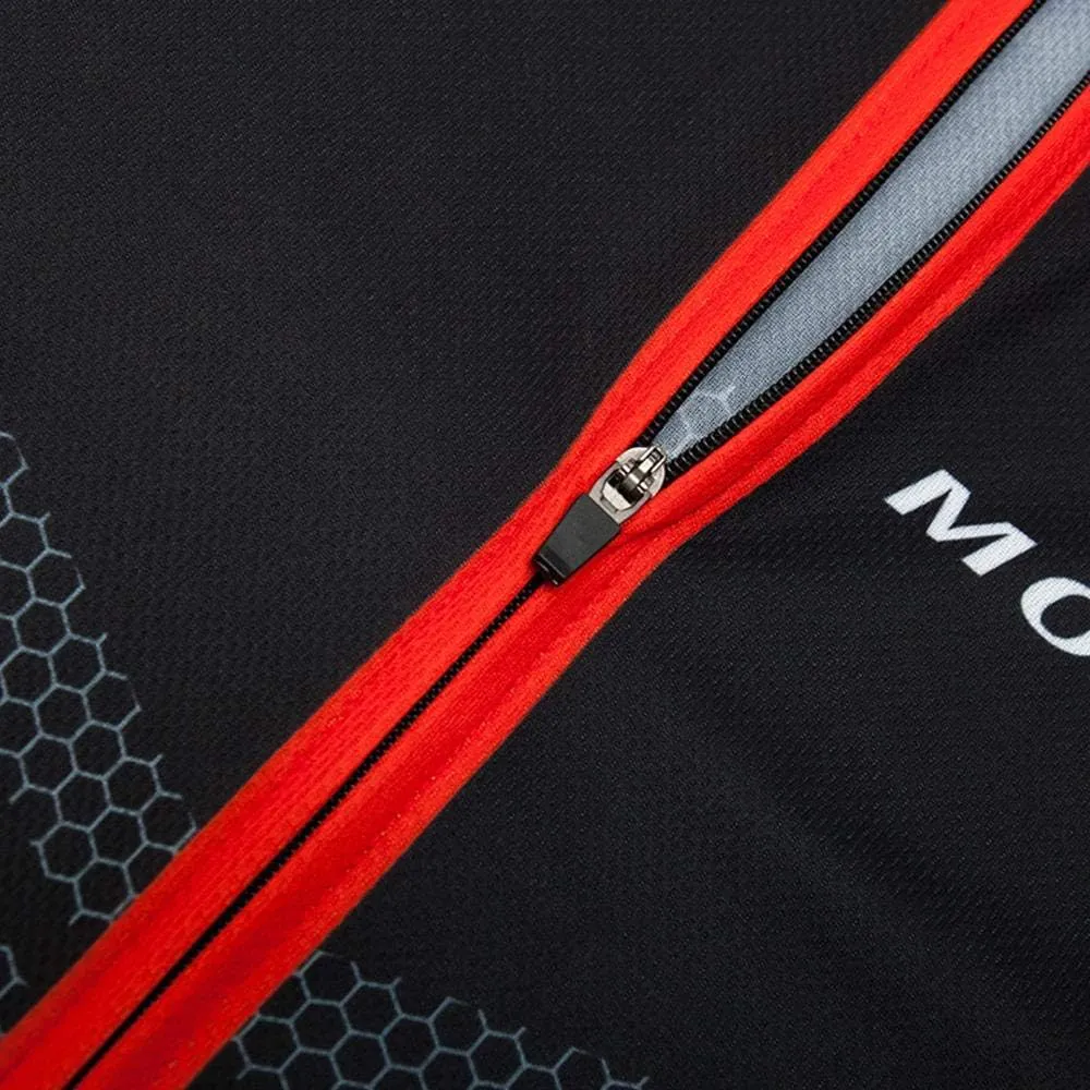 MOXILYN Men Long Sleeve Cycling Jerseys Polyester Bike Clothing Outdoor Cycling Jacket